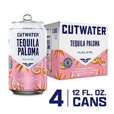 Cutwater Strawberry Margarita 4 Pack Can
