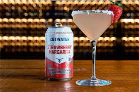 Cutwater Strawberry Margarita 4 Pack Can