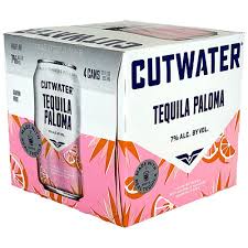 Cutwater Strawberry Margarita 4 Pack Can