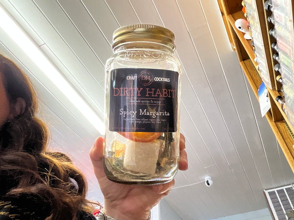 Dirty Habit craft cocktails (mason jars)