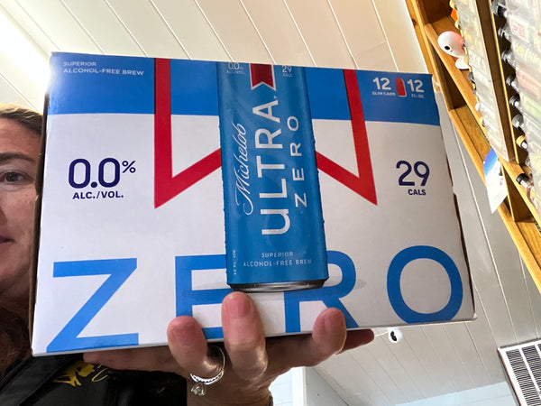 Michelob ultra 12pk cans NON ALC